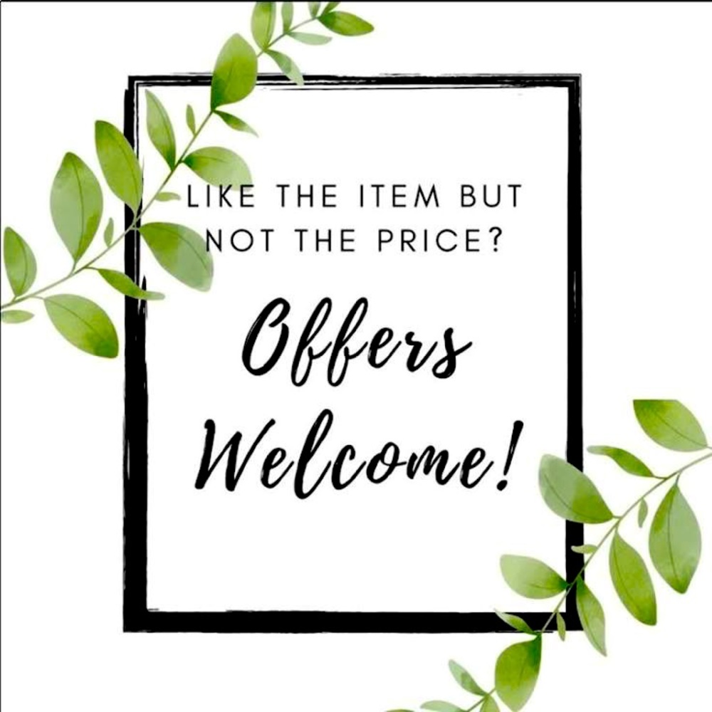 Make me an offer.